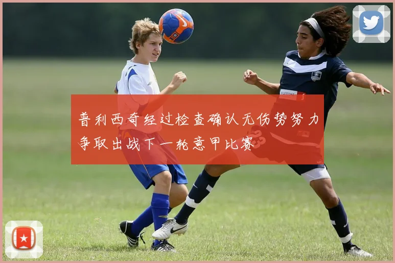 普利西奇经过检查确认无伤势努力争取出战下一轮意甲比赛