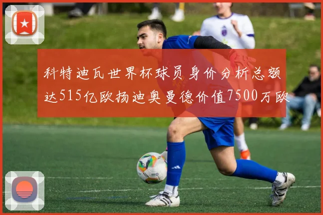 科特迪瓦世界杯球员身价分析总额达515亿欧扬迪奥曼德价值7500万欧